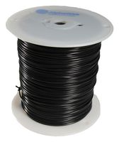 ALPHA WIRE 1557 BK001 Wire, Hook Up MIL-W-76B Type MW, PVC, Black, 16 AWG, 26 x 30AWG, 305 m