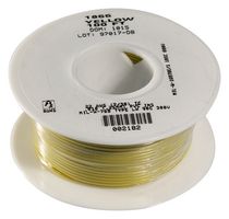 ALPHA WIRE 1855 YL005 Wire, Hook Up MIL-W-16878E/1, PVC, Yellow, 22 AWG, 7 x 30AWG, 30.5 m