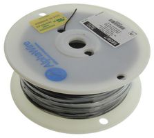 ALPHA WIRE 5856/7 BK001 Wire, Hook Up, PTFE, Black, 20 AWG, 7 x 28AWG, 1000 ft