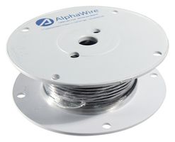 ALPHA WIRE 3077 SL005 Wire, Hook Up, UL1015, PVC, Slate, 16 AWG, 26 x 30AWG, 100 ft