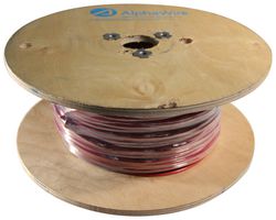 ALPHA WIRE 3077 RD001 Cable, Conexión, UL1015, PVC (Policloruro de Vinilo), Rojo, 16 AWG, 26 x 30AWG, 1000 ft
