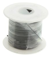 ALPHA WIRE 1857/19 BK005 Cable, Conexión MIL-W-16878E/1, PVC (Policloruro de Vinilo), Negro, 18 AWG, 19 x 30AWG, 30.5 m