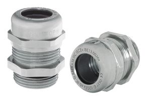 LAPP 53112730 Cable Gland, M25 x 1.5, 9 mm, 17 mm, Brass, Silver, IP68