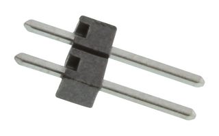 AMP - TE CONNECTIVITY 5-146278-2 Pin Header, Board-to-Board, 2.54 mm, 1 Rows, 2 Contacts, Through Hole Straight