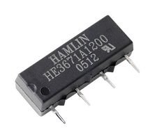 LITTELFUSE HE3621A1250 Reed Relay, Miniature SIL, SPST-NO, 12 VDC, HE3600 Series, Through Hole, 1 kohm, 500 mA