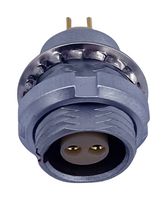 NORCOMP 821B002-213R001 Circular Connector, Standard Circular Connector, QUIK-LOQ 821B Series, Panel Mount Receptacle