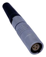 NORCOMP 821B003-273L701 Circular Connector, Standard Circular Connector, QUIK-LOQ 821B Series, Cable Mount Receptacle