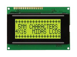 MIDAS DISPLAYS MC41605A6W-SPR-V2