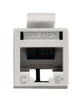 BELDEN RV6MJKUGY-B24 Modular Connector, RJ45 / RJ11 Jack, 1 x 1 (Port), Cat6, Panel Mount