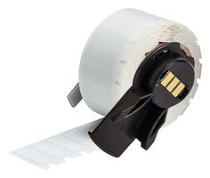 BRADY M6-10-797 Label, Thermal Transfer Printable, 19.05 mm, 6.35 mm, Polyimide, White