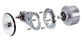 SICK BEF-MRS-10-U Measuring Wheel, Modular, 10mm x 19mm Solid Shaft, O-Ring, 200 mm Circumference