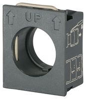 EAO 46-2M00.1000.000 Assembly Hardware, Plastic, Gray, 38x30x17mm, EAO 46 Series Selector Switches, Holder, 46 Series