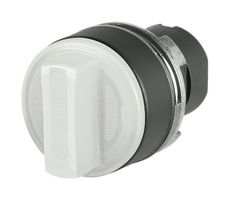 EAO 46-2W0S.1CN0.004 Switch Actuator, 3 Position, 30mm, White, EAO 46 Series 22.3mm Illuminated Selector Switches, IP65