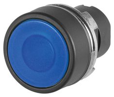 EAO 46-2231.11J0.000 Switch Actuator, Momentary, Flush, Blue, EAO 46 Series 22.3mm Illuminated Pushbutton Switches, IP65