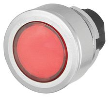 EAO 46-2234.4FE0.000 Switch Actuator, Maintained, Flush, Red, EAO 46 Series 30.5mm Illuminated Pushbutton Switches, IP65