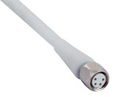 SICK DOL-0804-G25MRN Cable de Sensor, Gris, Receptáculo M8, Extremo Libre, 4 Posiciones, 25 m, 82ft