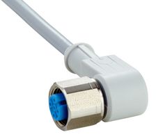 SICK DOL-1204-L25MNI Cable de Sensor, Gris, Receptáculo M12 90°, Extremo Libre, 4 Posiciones, 25 m, 82ft