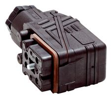 SICK DOS-2107-W Circular DIN Valve Connector, Right Angle, 50V AC/DC, 6 A