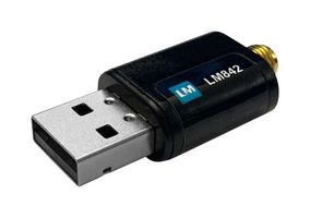 LM TECHNOLOGIES LM842-8425 USB Adapter, Bluetooth 5.0, Class 1, 1.3 Mbps, -90 dBm, 5 V, 1x SMA & 1x Antenna, LM842 Series
