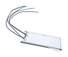 BIVAR SAR-0001-RGB Surface Area LED Lens Guide, Rectangular, Red 624nm/ Green 520nm /Blue 470nm, SAR-0001-XX Series
