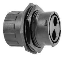 AMPHENOL SINE/TUCHEL RTS718N2PHEC03 Circular Connector, Sealed Circular Connector, ecomate Aquarius Series, Jam Nut Receptacle