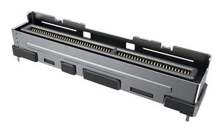 MOLEX 220385-4021 Card Edge Connector, Dual Side, 124 Contacts, Surface Mount, Straight