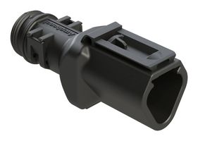 AMPHENOL SINE/TUCHEL ATBS-261-0305 Connector Backshell, Black, Backshell, Amphenol AT04-3P 3 Pos Receptacle Rectangular Connector