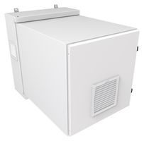 HAMMOND NWC12U2436SFLG 19" Wall Cabinet, Solid Door, 12U, Steel, Light Gray, 745 mm, 622 mm, 920 mm