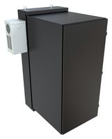 HAMMOND NWC27U2436SABK Gabinete de Pared de 19", Puerta Sólida, 27U, Acero, Negro, 1.41 m, 622 mm, 920 mm