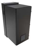 HAMMOND NWC27U2436SFBK Gabinete de Pared de 19", Puerta Sólida, 27U, Acero, Negro, 1.41 m, 622 mm, 920 mm