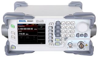 RIGOL DSG821-OCXO RF Signal Generator, 9kHz to 2.1GHz, RF, DSG800 Series, AM, FM, PM, Pulse, 3 Years