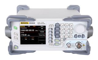 RIGOL DSG830 RF Signal Generator, 9kHz to 3GHz, RF, DSG800 Series, AM, FM, PM, Pulse, 3 Years