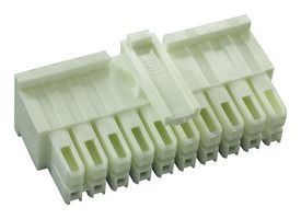 SAMTEC IPD1-03-D-K Connector Housing, Receptacle, 6 Positions, 2.54 mm, CC79 Series Socket Crimp Contacts