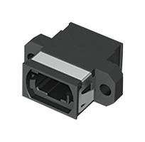 SAMTEC OPA-D-1-F Fiber Optic Adapter, Duplex, MTP, MTP, PEI (Polyetherimide) Body, Straight Panel Adapter