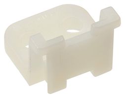 PANDUIT RAMS-S3-M Cable Tie Mount, Screw, 2.41 mm, Natural, Nylon 6.6 (Polyamide 6.6), 14.3 mm, 9.9 mm