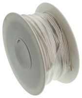ALPHA WIRE 7055/19 WH005 Wire, Hook Up, UL1429, MIL-W-16878E Type B, PVC, White, 22 AWG, 19 x 34AWG, 30.5 m