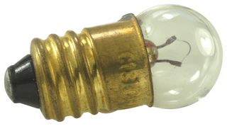 CEC INDUSTRIES 13 Incandescent Lamp, 3.7 V, Miniature Screw, G-3 1/2, 0.98, 15 h