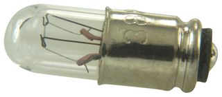 CEC INDUSTRIES 388 Incandescent Lamp, 28 V, Midget Groove, T-1 3/4 (5mm), 0.3, 7000 h