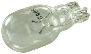 CEC INDUSTRIES 908 Incandescent Lamp, 6 V, Wedge, T-5, 12, 50 h