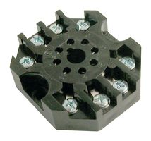 ATC RB08 Relay Socket, SMD, Screw, 8 Pins, 10 A, 600 VAC