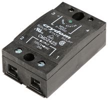 SENSATA/CRYDOM CMD2425 Solid State Relay, SPST-NO, 25 A, 280 VAC, Panel Mount, Screw, Zero Crossing