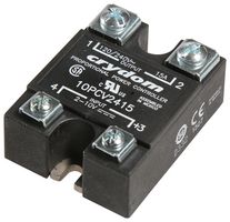 SENSATA/CRYDOM 10PCV2415 Solid State Relay, 15 A, 240 VAC, Panel Mount, Screw, Proportional Output