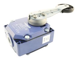TELEMECANIQUE SENSORS XCRA15 Limit Switch, Roller Lever, DPST-NO, DPST-NC, 3 A, 240 V, 0.45 N-m, OsiSense XC Series
