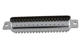 AMPHENOL COMMUNICATIONS SOLUTIONS G17S3710110EU D Sub Connector, DB37, 37 Contacts, Plug, Solder Cup, DC, G17S Series, Steel Body