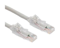 L-COM TRD695TC-2M Ethernet Cable, Cat6, RJ45 Plug to RJ45 Plug, UTP (Unshielded Twisted Pair), Beige, 2 m, 6.6 ft