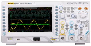 RIGOL MSO2102A MSO / MDO Oscilloscope, MSO2000A Series, 2 Analog, 16 Digital, 100 MHz, 2 GSPS, 14 Mpts, 3.5 ns