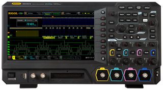 RIGOL MSO5072 MSO / MDO Oscilloscope, MSO5000 Series, 2 Analog, 16 Digital, 70 MHz, 8 GSPS, 100 Mpts, 5 ns