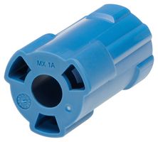 MOLEX 220718-3001 High Power Connector, Housing, Blue, HyperQube 220718 Series, Plug, 1 kV, 80 A, Cable Mount, Crimp