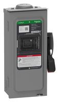 SCHNEIDER ELECTRIC VH361NRB Switch Disconnector, Fusible, 3PST-NO, 3 Pole, 600 V, 30 A, NEMA 3R, Surface Mount