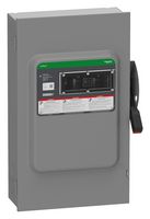 SQUARE D BY SCHNEIDER ELECTRIC VH364 Switch Disconnector, Fusible, 3PST-NO, 3 Pole, 600 V, 200 A, NEMA 1, Surface Mount